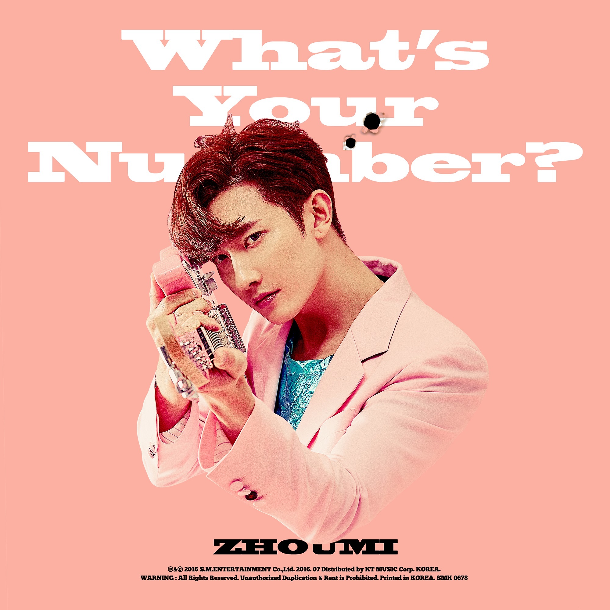 【クリックで詳細表示】SM EntertainmentZhoumi (Super Junior M) - What｀s Your Number [2nd Mini Album]