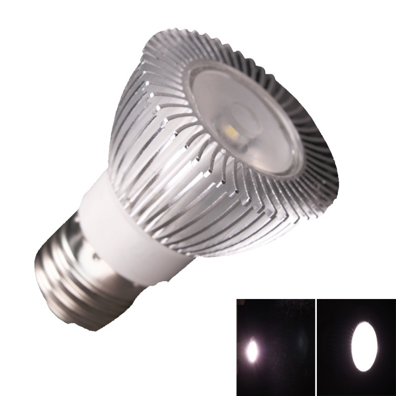 【クリックで詳細表示】E27 1W 85-265V 6000K 1 LED Spotlight LED Bulb