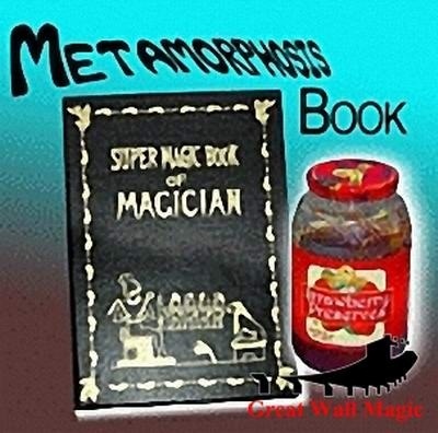 【クリックで詳細表示】Metamopho Magic Book(28×19.5cm) 送料無料 ステージ ( 手品/マジックショー/マジックセット/魔法の小道具)