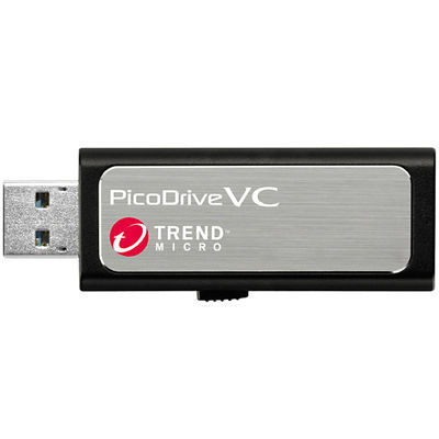 【クリックでお店のこの商品のページへ】グリーンハウス ウイルスチェックUSB3.0メモリ 「ピコドライブVC」 16GB 1年間サポート版 GH-UF3VC1-16G