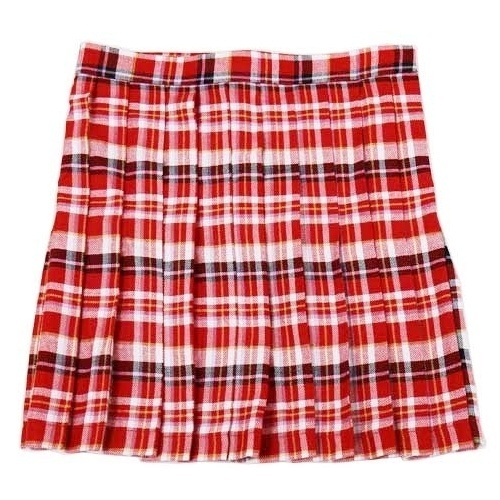 【クリックでお店のこの商品のページへ】Teens Ever】 TE-11SS スカート(赤ピンクチェック)Mサイズ/コスプレ/コスチューム 【送料無料】