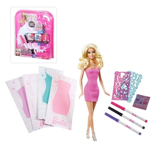 【クリックでお店のこの商品のページへ】[Barbie] Barbie Design n Dress Studio - W3923