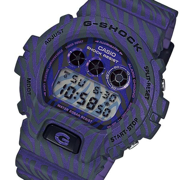 【クリックでお店のこの商品のページへ】カシオ Gショック ゼブラカモフラージュ メンズ 腕時計 DW6900ZB2DR ブルー
