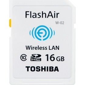 【クリックで詳細表示】SD-WC016G SDHCメモリーカード(FlashAir) 16GB