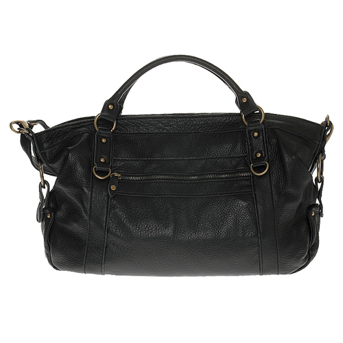 【クリックで詳細表示】[Modamia]GRC3-s467/Genuine Cowskin Zipper Detail Tote Bag n Cross Bag/天然牛革で製作されたジッパー装飾トートバッグ斜め掛けバッグ