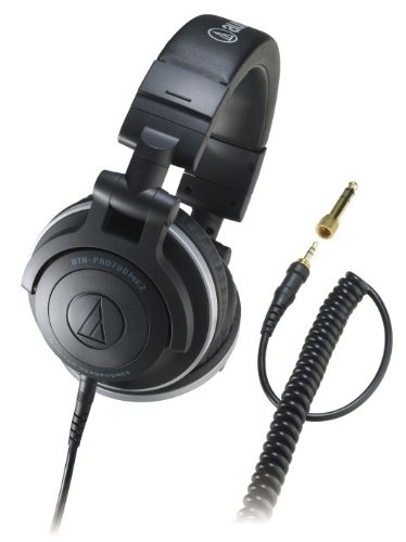 【クリックで詳細表示】audio-technica 密閉型DJモニターヘッドホン ブラック ATH-PRO700MK2