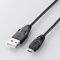 【クリックでお店のこの商品のページへ】[ELECOM(エレコム)] Micro-USB(A-MicroB)ケーブル MPA-AMB015BK