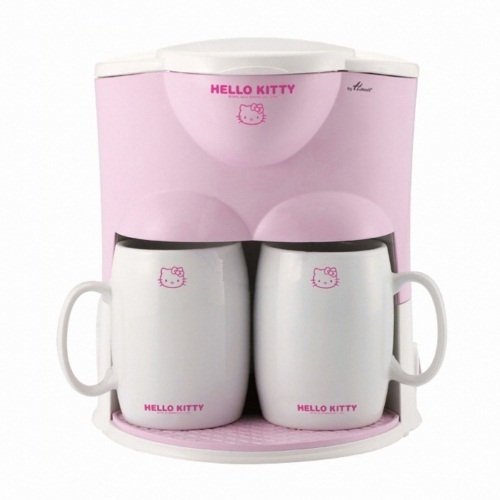 【クリックで詳細表示】[HELLO KITTY]Brand New ★Hello Kitty★ HCM-425HK Coffee Maker / Free shipping