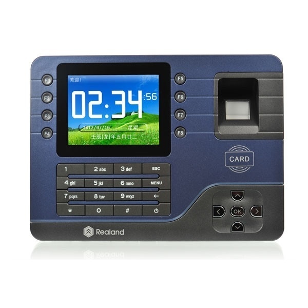 【クリックでお店のこの商品のページへ】Realand A-C091 3.2 TCP/IP Biometric Fingerprint Time Clock Record Attendance