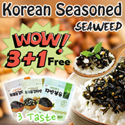 3 1 free event roasted seasoned seaweed (3 type) ◆ korea