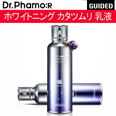 【クリックで詳細表示】DR.PHAMOR【Dr.Phamo：R】 アクア カタツムリ 乳液 120ml / カタツムリ スキンケア / McCELL SKIN SCIENCE 365 Aqua Whitening Snail Emulsion / 【ドクターファモール/Dr.Phamo：R】