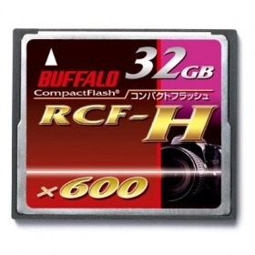 【クリックでお店のこの商品のページへ】RCF-H32G コンパクトフラッシュ 600倍速モデル 32GB