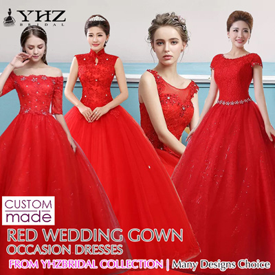 Beautiful Red Wedding Dresses 65 Off Tajpalace Net