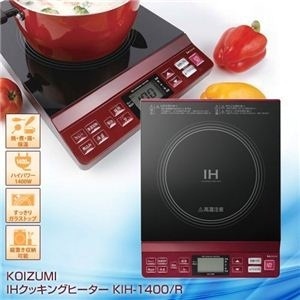 【クリックでお店のこの商品のページへ】KOIZUMI(コイズミ) IHクッキングヒーター KIH-1400/R