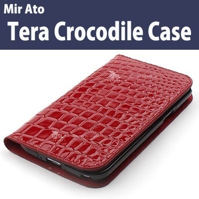 【クリックでお店のこの商品のページへ】[ギャラクシーS4/ギャラクシーノート2/ノート1/S3]Mir Ato Tera Crocodile Case/7 Color/新商品/無料高速配送