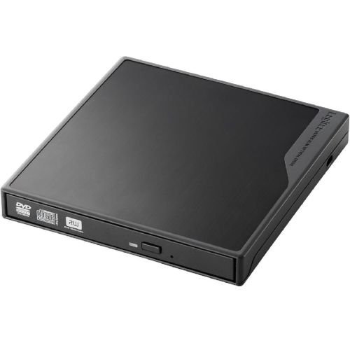 【クリックでお店のこの商品のページへ】Logitec ポータブルDVDドライブ スーパーマルチ USB2.0 ブラック LDR-PME8U2LBK