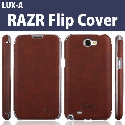 【クリックでお店のこの商品のページへ】[ギャラクシーS4/ノート2/S3/iPhone5]LUX-A Razr Flip Cover/7 Color/新商品/無料高速配送