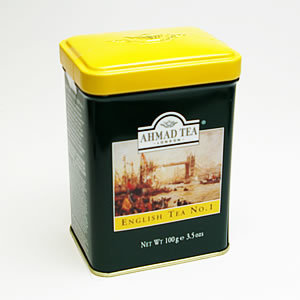 【クリックでお店のこの商品のページへ】送料無料 アーマッド紅茶 イングリッシュティー NO.1 100gリーフ缶x6本英国紅茶ロンドンのアーマッドティーまとめ買い