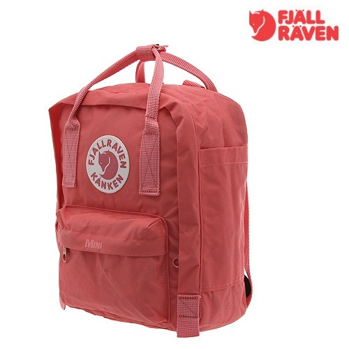 【クリックで詳細表示】Fjallraven KANKEN MINI(23561) - Peach Pink Backpack / School