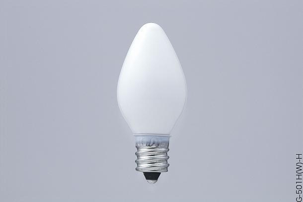 【クリックで詳細表示】ELPA 灯明台用電球 G-501H(W)ホワイト
