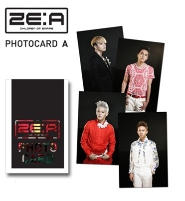 【クリックで詳細表示】[Official Goods] ZE：A - Photo Card A