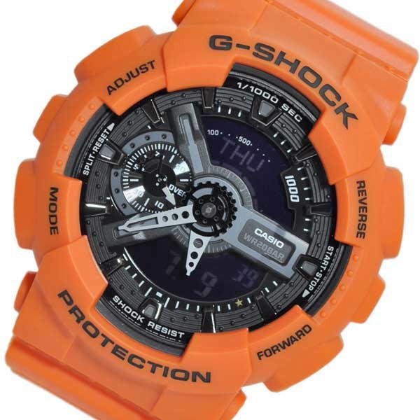 【クリックで詳細表示】カシオ CASIO Gショック レスキューオレンジ メンズ 腕時計 GA-110MR-4 オレンジ