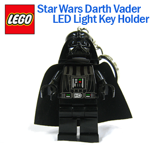【クリックでお店のこの商品のページへ】[レゴ]Lego LED/ LEGO / Darth Vader LED Light Key Holder / レゴLEDキーホルダー