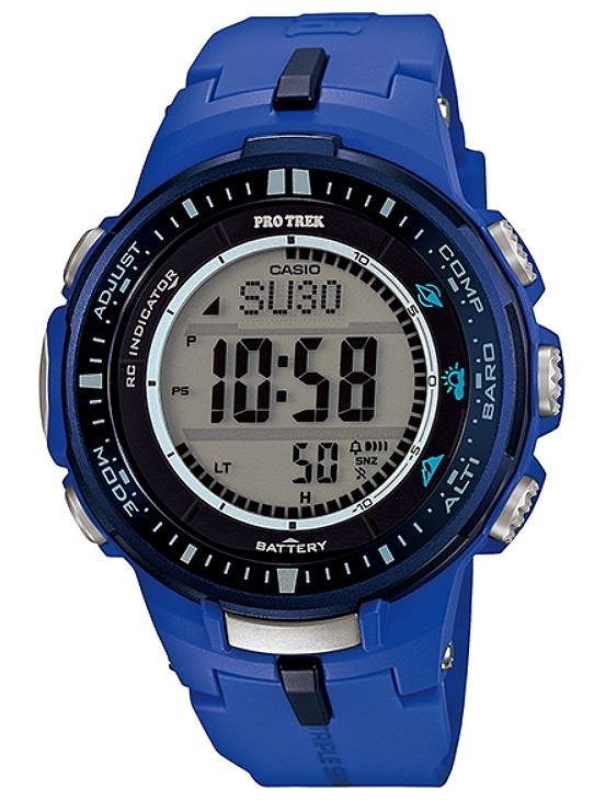 【クリックで詳細表示】カシオメンズ腕時計 メンズ プレゼント CASIO カシオ カシオ海外モデル PROTREK PRW-3000-2B PRW-3000-2B 【直送品の為、代引き不可】