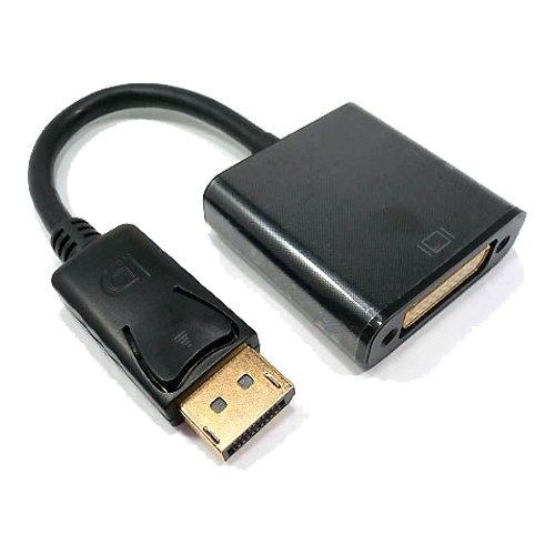【クリックで詳細表示】LumenDisplayPort[20ピン・オス]-DVI-D[24ピン・メス・デュアルリンク]デジタル接続変換ケーブル【Active(アクティブ)タイプ】[0.1m]LAD-ATVDPDVI