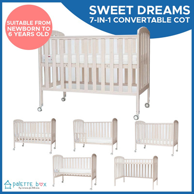 7 in 1 baby cot