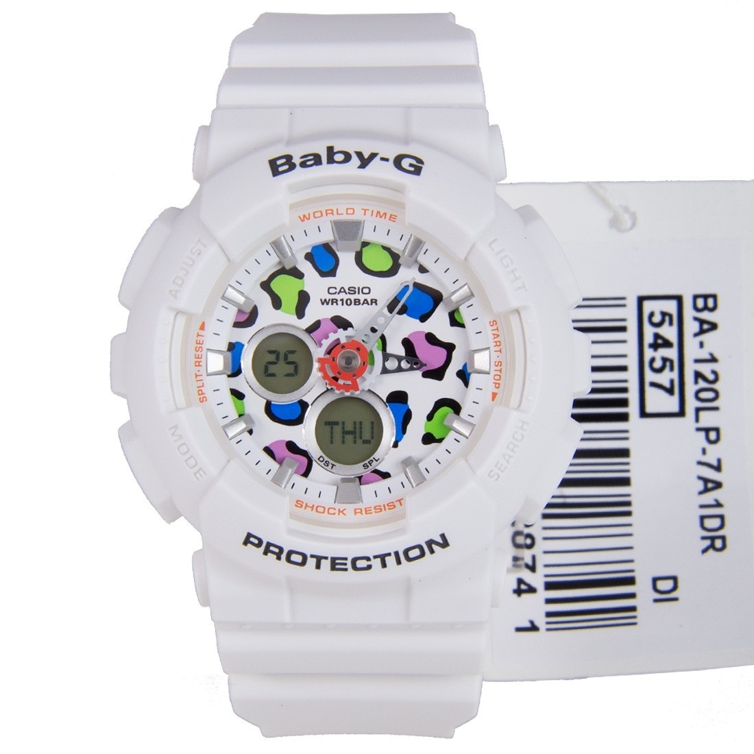 【クリックでお店のこの商品のページへ】CASIOCasio Baby-G BA-120LP-7A1DR BA-120LP-7A1 Leopard Dial Watch