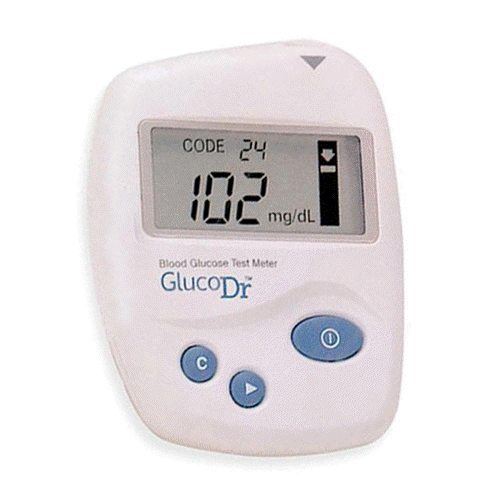 【クリックで詳細表示】グルコドクター血糖計AGM - 2100 SET