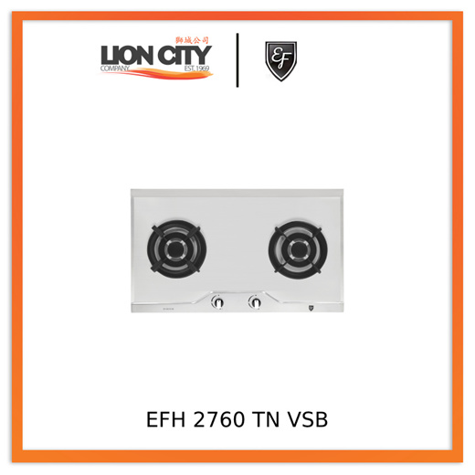 Qoo Ef Efh Tn Vsb Cm Built In Stainless Steel Gas Hob