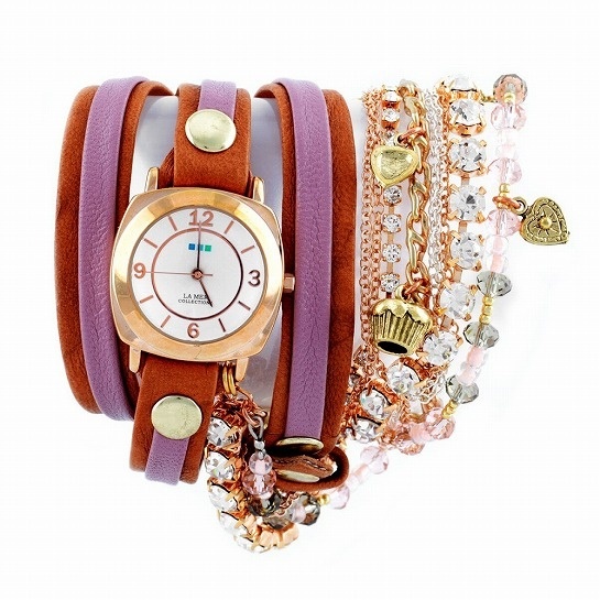 【クリックで詳細表示】レディース腕時計 レディース ブランド La Mer Collections ラメール コレクション ラメール コレクション LMMULTI2008 腕時計 LMMULTI2008 【直送品の為、代引き不可】