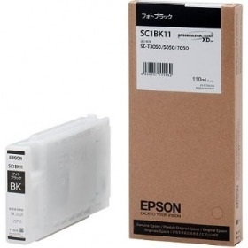 【クリックでお店のこの商品のページへ】エプソン(EPSON) Sure Color用 インクカートリッジ/110ml(ブラック) SC1BK11
