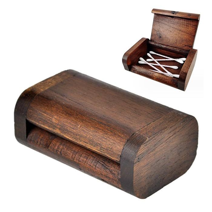 Qoo Asdays Toothpick Case Gangster Toothpick Case Butt Wooden Lid