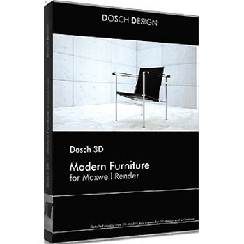 【クリックで詳細表示】DOSCH DESIGN DOSCH 3D： Modern Furniture for Maxwell Render D3D-MF-MR