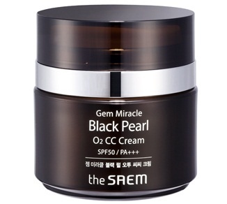 【クリックでお店のこの商品のページへ】[The Saem]ザセム (The Saem) ：ジェムミラクルブラックパールオーツーさんさんクリームSPF50＋/PA＋＋＋(Gem Miracle Black Pearl O2 CC Cream) 30ml