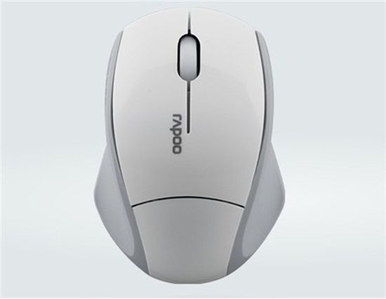 【クリックで詳細表示】RAPOO 3200 2.4Gワイヤレスレーザーマウス(ホワイト)