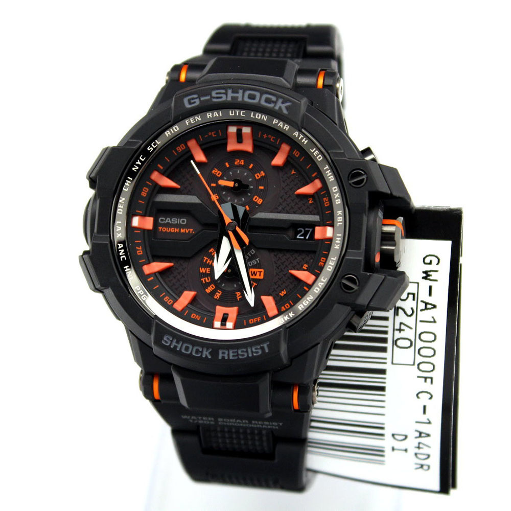 【クリックで詳細表示】カシオCasio 男性 G SHOCK アナログ BNIB ＋ Warranty Watch GW-A1000FC-1A4