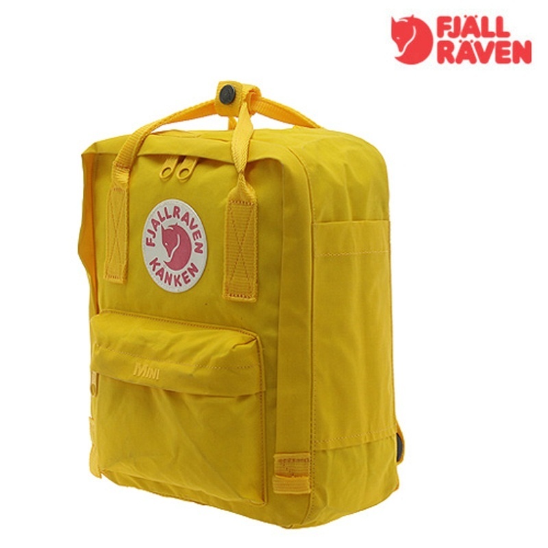 【クリックで詳細表示】Fjallraven KANKEN MINI(23561) - Warm Yellow Backpack / School