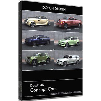 【クリックでお店のこの商品のページへ】DOSCH DESIGN DOSCH 3D： Concept Cars D3D-CC