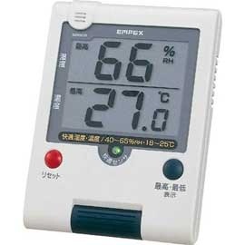 【クリックでお店のこの商品のページへ】EMPEX(エンペックス) デカデジUD快適モニタ(デジタル湿度・温度計) TD-8181 【温度・湿度計(デジタルシリーズ) 】