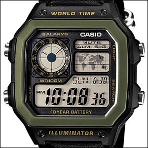 【クリックで詳細表示】海外CASIO 海外カシオ 腕時計 AE-1200WHB-1B メンズ SPORTS スポーツ