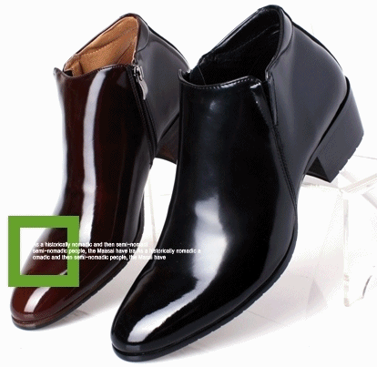 【クリックで詳細表示】【MOODA Brand NEW メンズビジネスシューズ/ドレスシューズ】Natural Leather/男性靴・シューズ革靴スーツスリムスタイルブーツ★韓国人気商品/格安/超特価 Zentleman