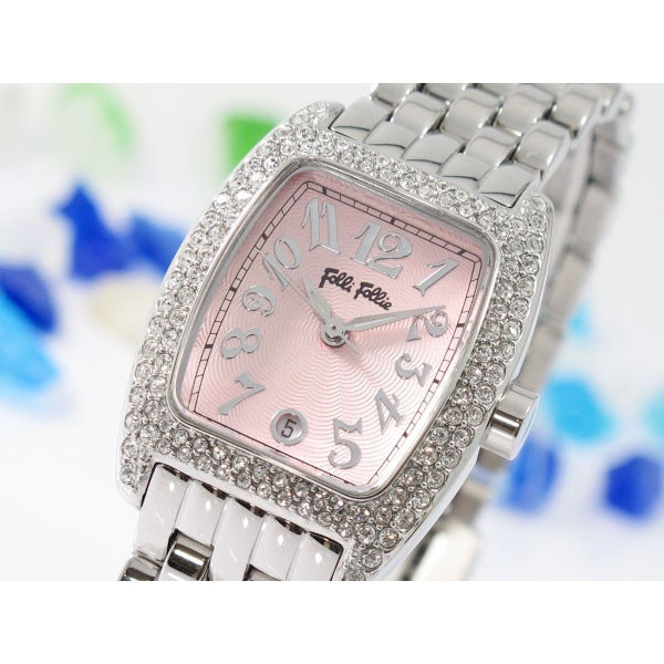 【クリックでお店のこの商品のページへ】フォリフォリ FOLLI FOLLIE 腕時計 WF5T081BDP