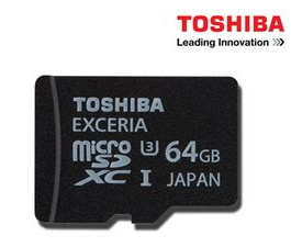【クリックで詳細表示】[TOSHIBA] TOSHIBA microSDカード T-Flash microSD Exceria U3 (R95/W60) /SDカード/メモリー/メモリーカード/USB/[送料無料]