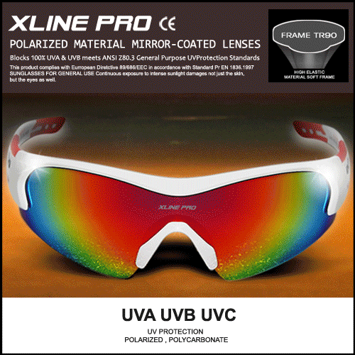 【クリックで詳細表示】[SRB]XLINE PRO XL510S UV POLARIZED GOGGLES/SUNGLASSES /SPORTS/BICYCLE/SUNGLASS /COLLECTION