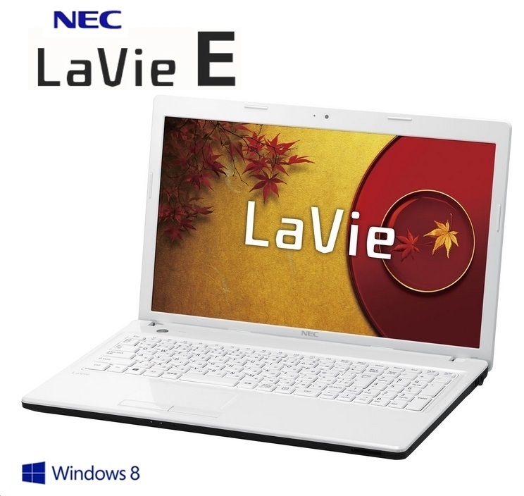 【クリックで詳細表示】NEC LaVie E LE150/N2W PC-LE150N2W