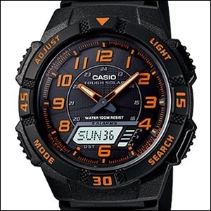 【クリックでお店のこの商品のページへ】【箱無し】海外CASIO 海外カシオ 腕時計 AQ-S800W-1B2 メンズ STANDARD スタンダードモデル ソーラー
